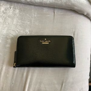 black kate spade wallet